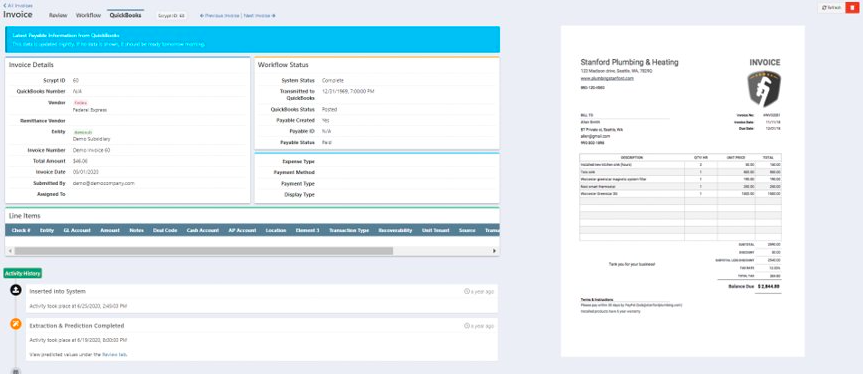 screenshot of Scrypt AI